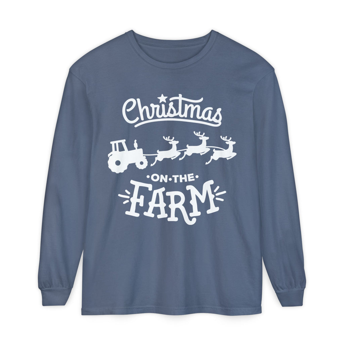 Christmas on the Farm Unisex Ultra Cotton Long Sleeve Tee
