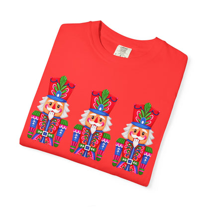 Nutcracker Trio T-shirt — Festive Christmas Holiday Tee