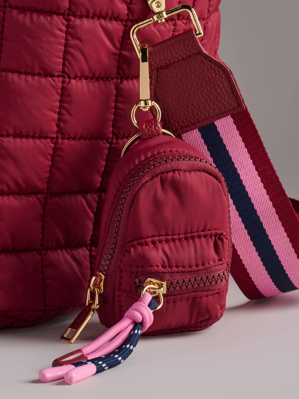 EZRA MINI BACKPACK BAG CHARM