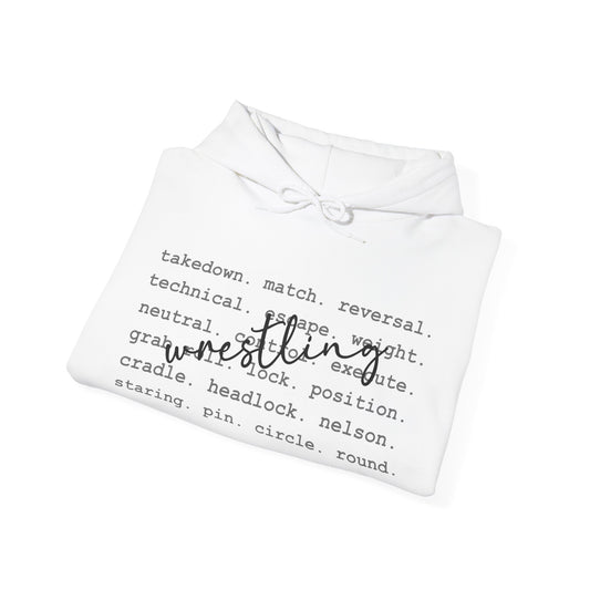 Wrestling Unisex Heavy Blend™ Hooded Sweatshirt