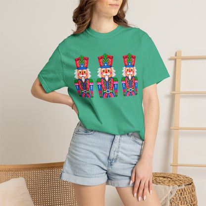 Nutcracker Trio T-shirt — Festive Christmas Holiday Tee