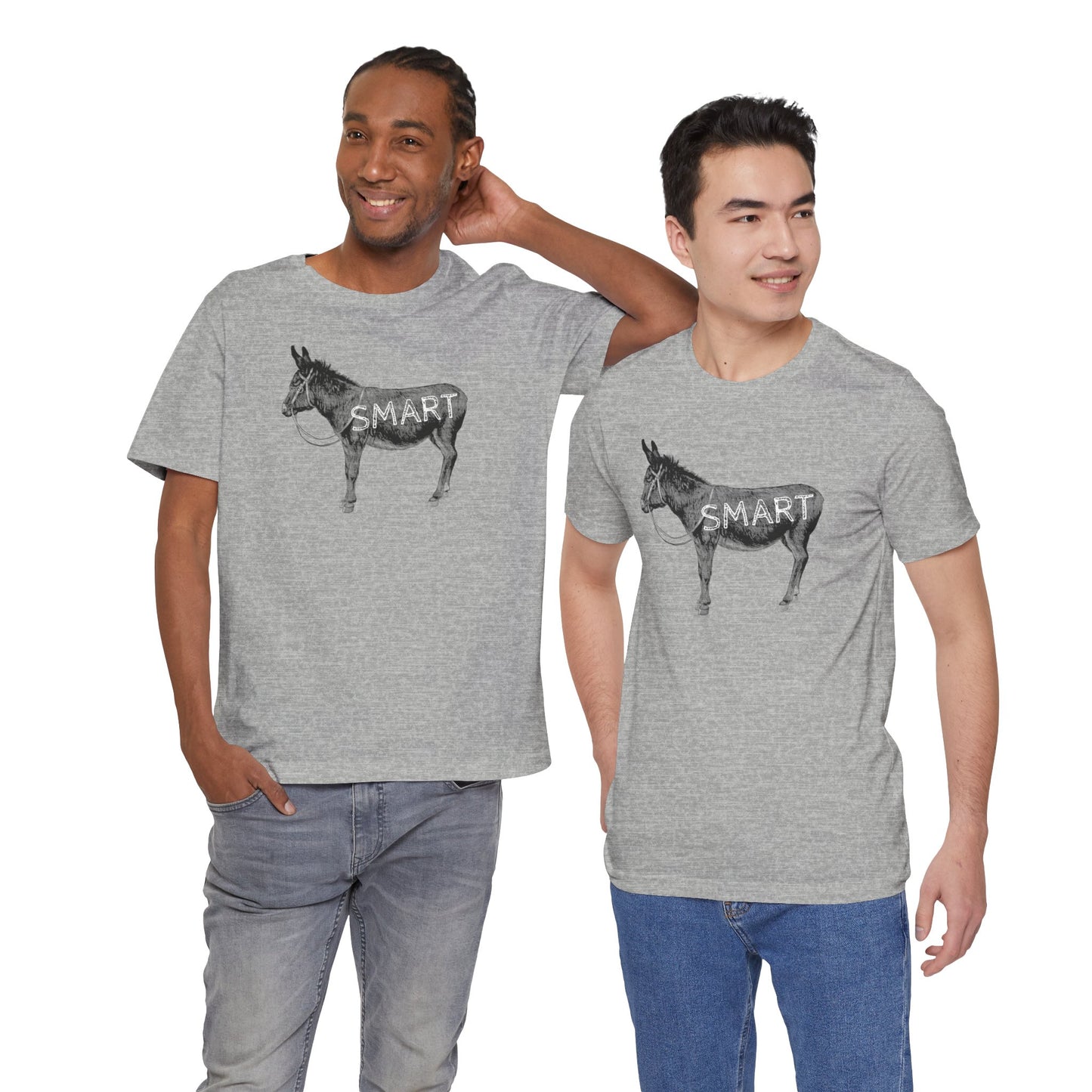 Smart Donkey Unisex Jersey Short Sleeve Tee Multiple Colors