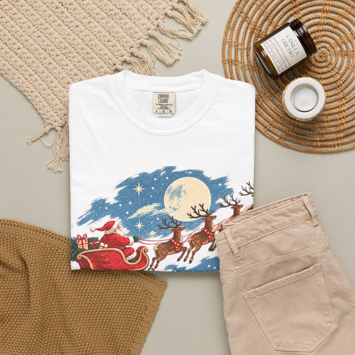 Christmas Santa Sleigh T-Shirt