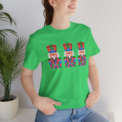 Nutcracker Trio Graphic Tee — Festive Holiday Christmas Shirt