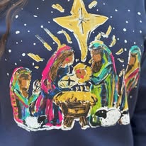 Callie Ann Stelter Nativity Scene Tee
