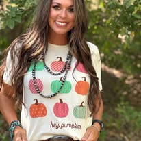 Hey Pumpkin Fall Tee