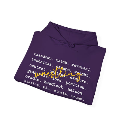 Wrestling Unisex Heavy Blend™ Hooded Sweatshirt