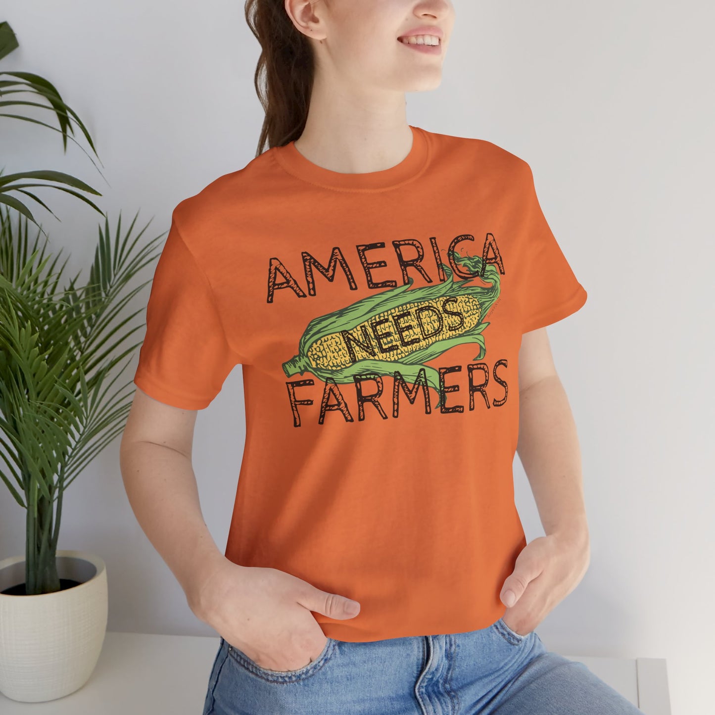 America Needs Farmers Unisex Tee