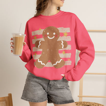 Gingerbread Cookie Sweatshirt — Cute Holiday Christmas Crewneck
