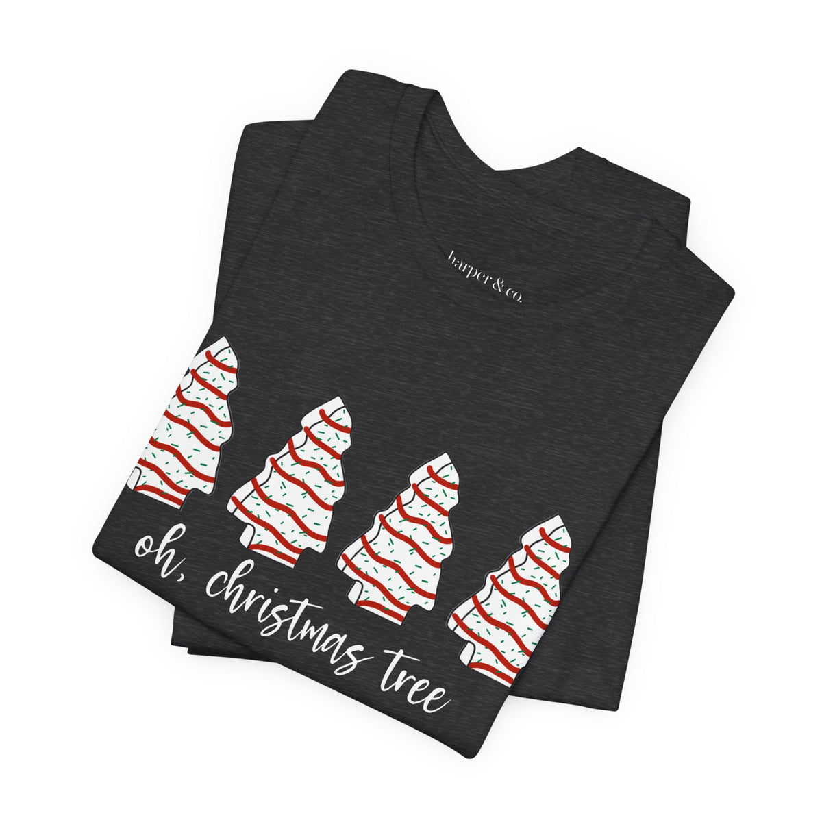 Oh, Christmas Tree Tee — Cute Christmas Tree Graphic Holiday T-Shirt