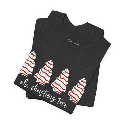 Oh, Christmas Tree Tee — Cute Christmas Tree Graphic Holiday T-Shirt