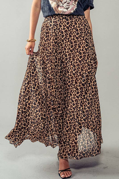 Fierce Flow Leopard Skirt