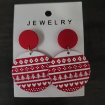 Sweater Weather Winter Acrylic Earrings - 2 Colors