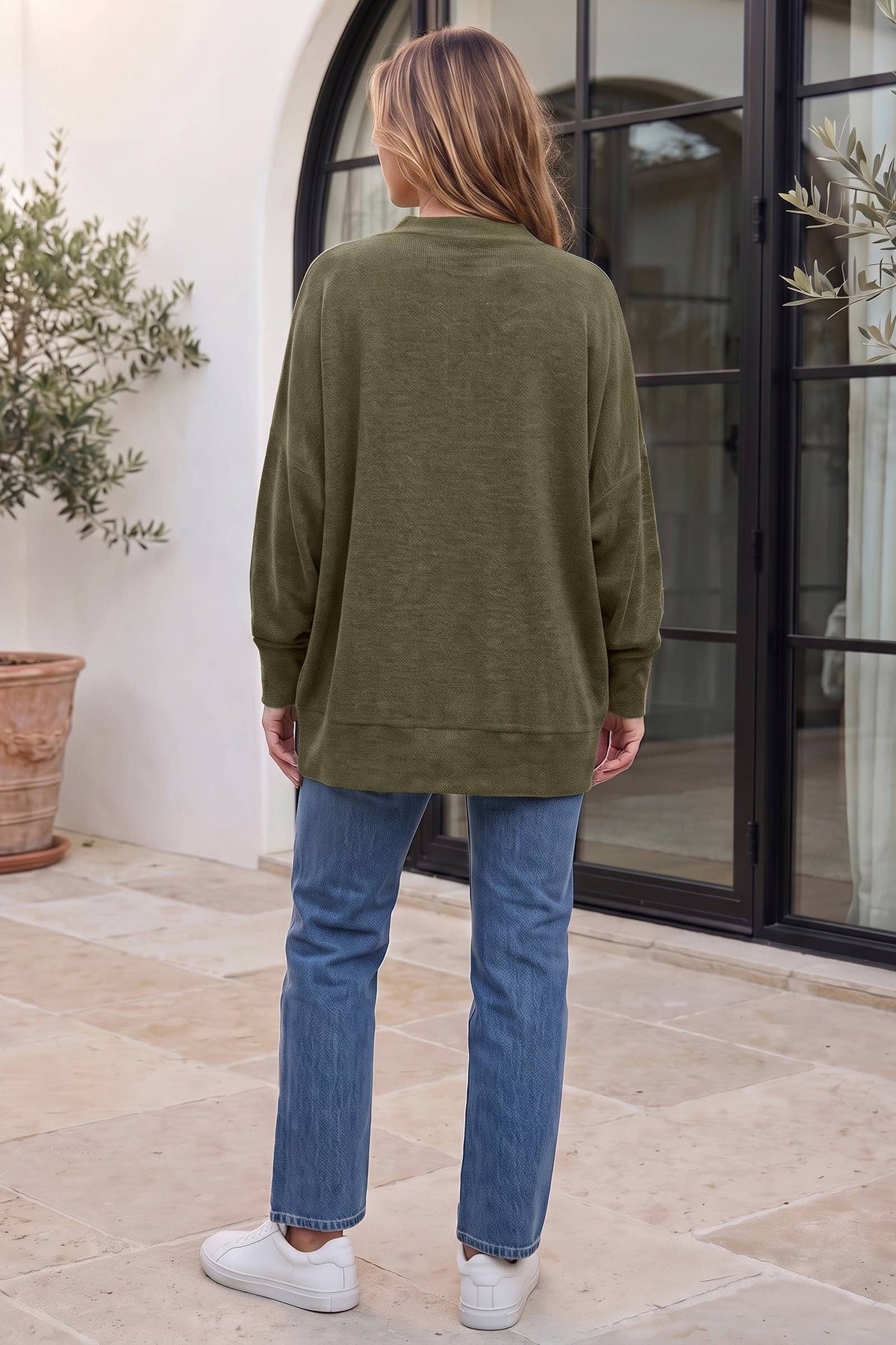 Effortless Relaxed-Fit Knit Cardigan