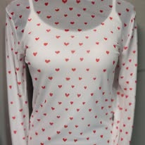 BLAKELEY Valentines Dress It Up Mesh Top