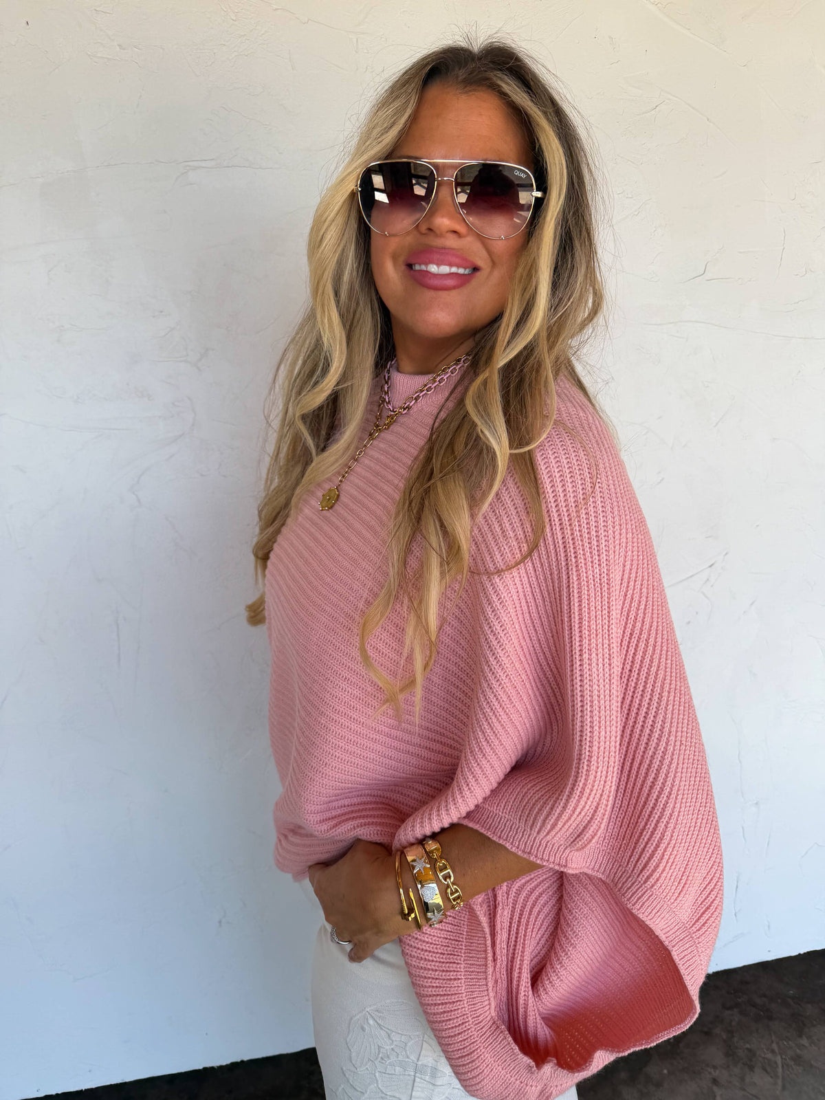 BLAKELEY Pastel Meg Pullover Poncho