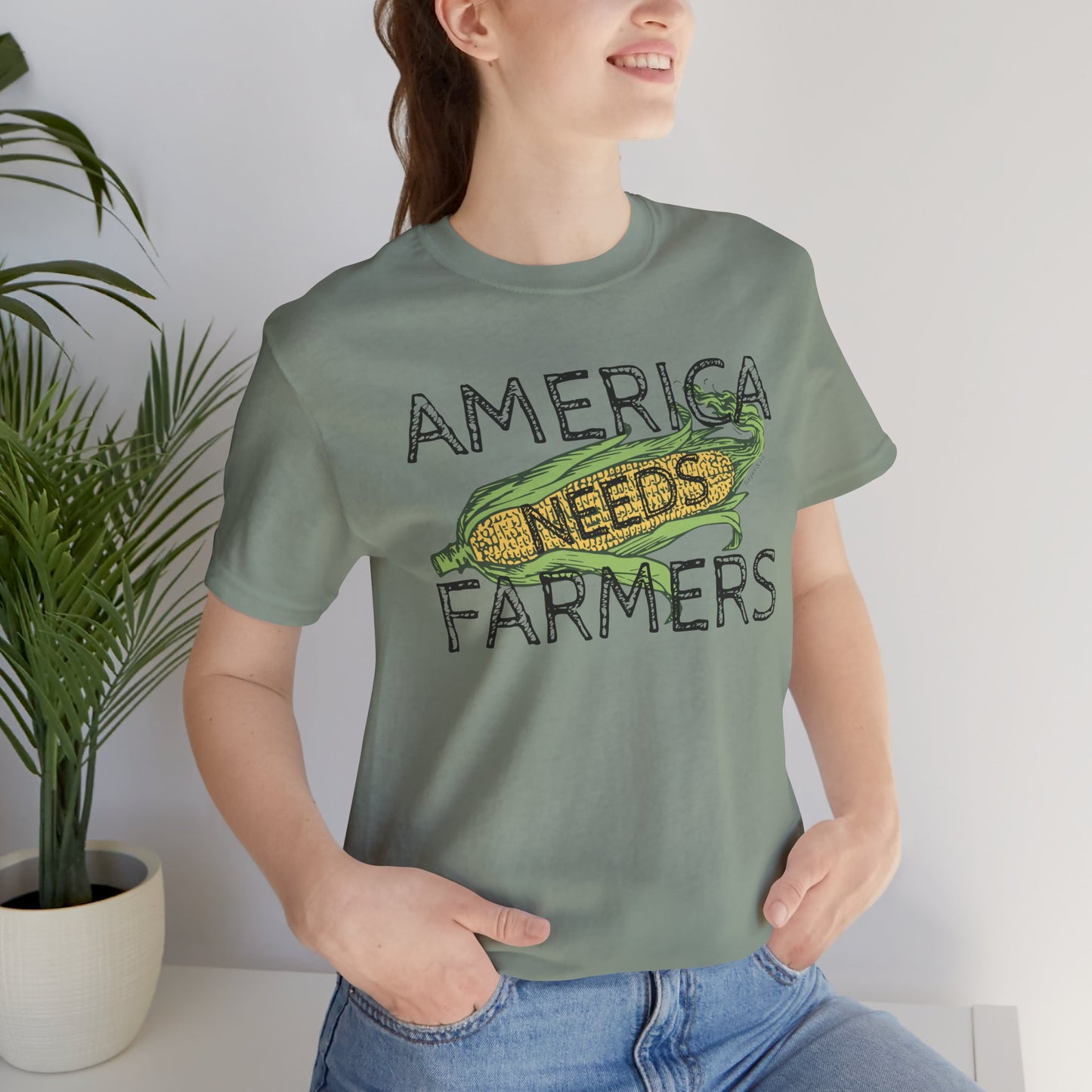America Needs Farmers Unisex Tee