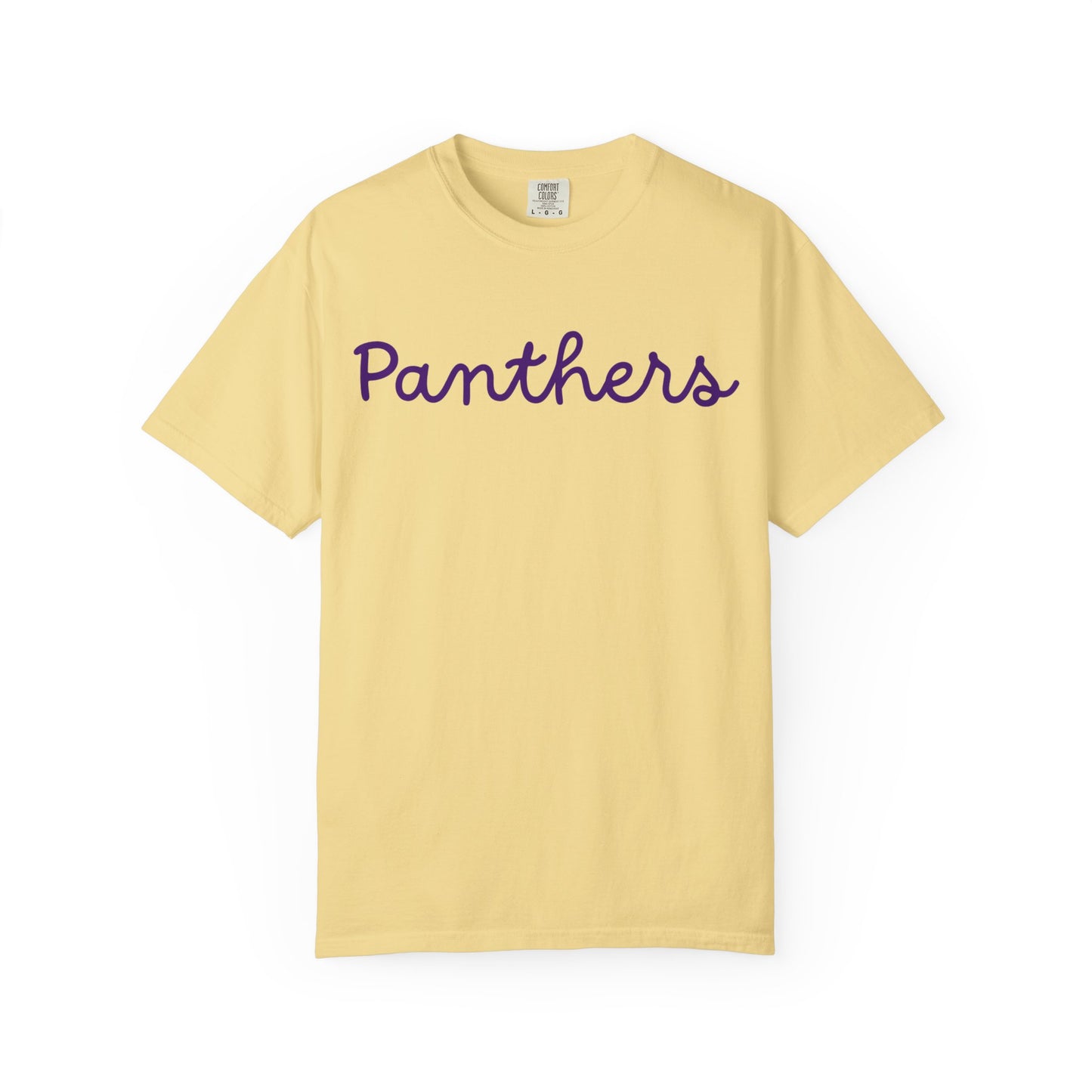 Panthers Script Garment Dyed T-Shirt