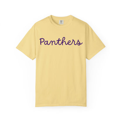 Panthers Script Garment Dyed T-Shirt
