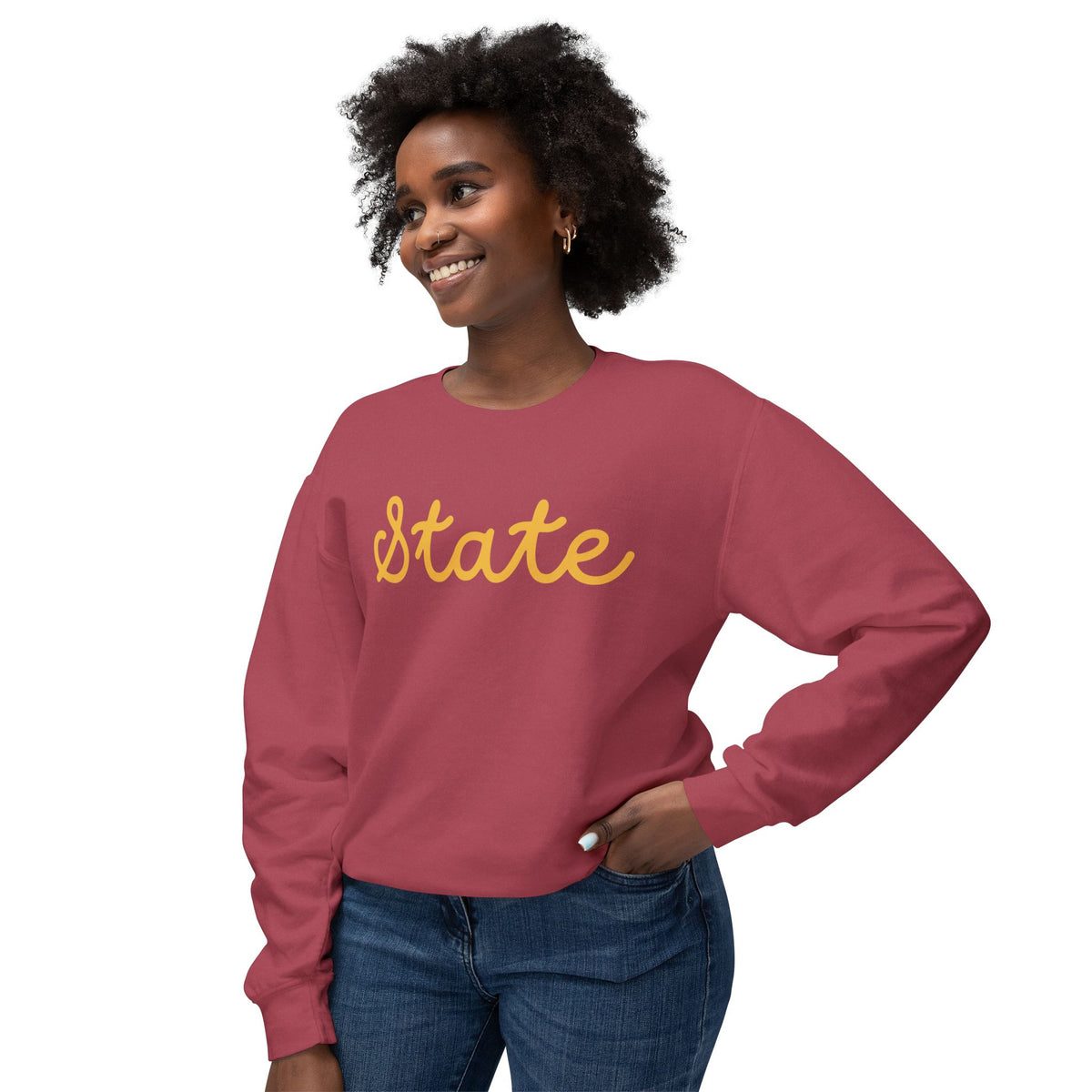 State Script Crewneck Sweatshirt