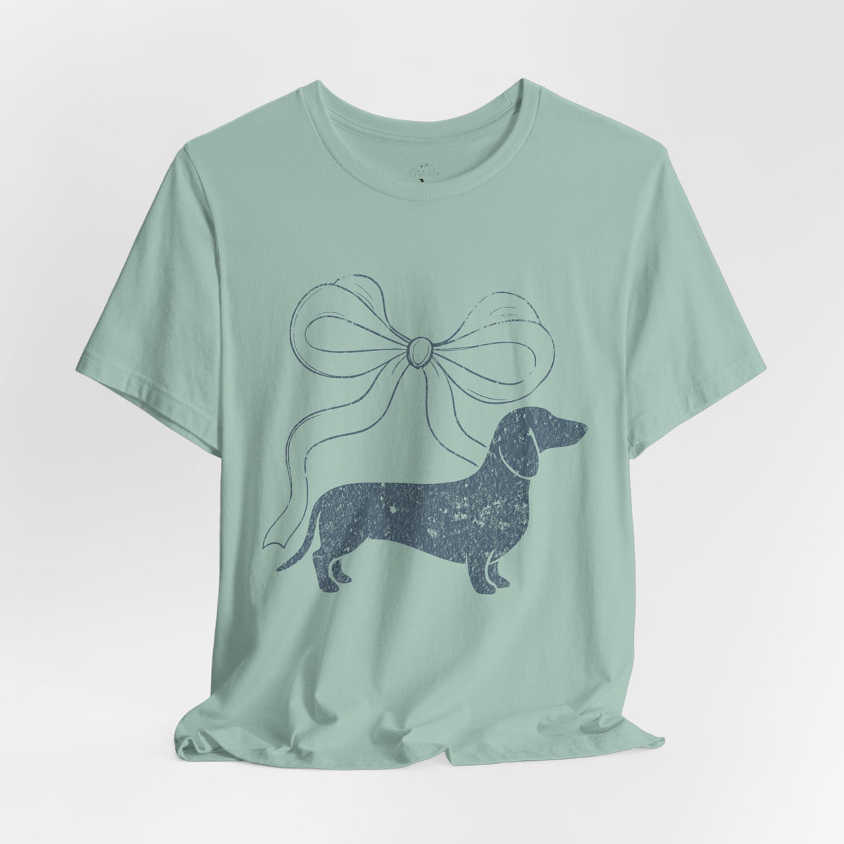 Dachshund Coquette Bow T-Shirt — Cute Doxie Graphic Tee