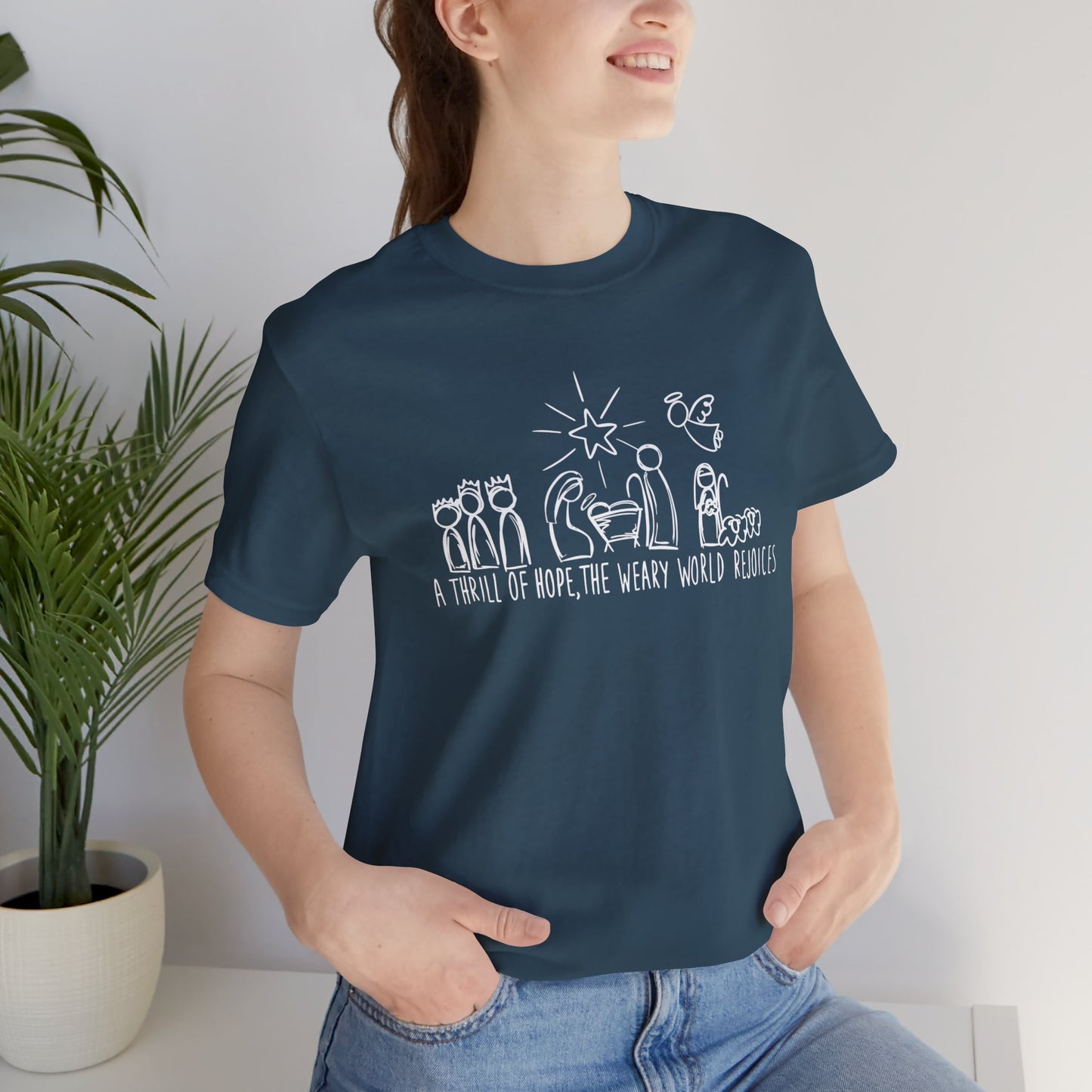 Nativity Unisex Jersey Short Sleeve Tee