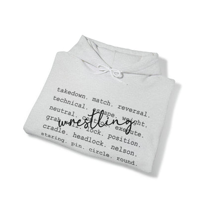 Wrestling Unisex Heavy Blend™ Hooded Sweatshirt