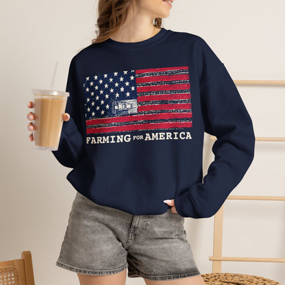 Farming for America Crewneck Sweatshirt