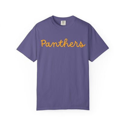 Panthers Script Garment Dyed T-Shirt