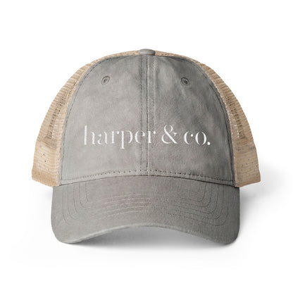 Harper & Co. Women's Washed Mesh-Back Cap
