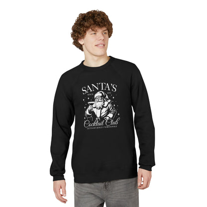 Santa’s Cocktail Club Sweatshirt — Funny Christmas Holiday Pullover