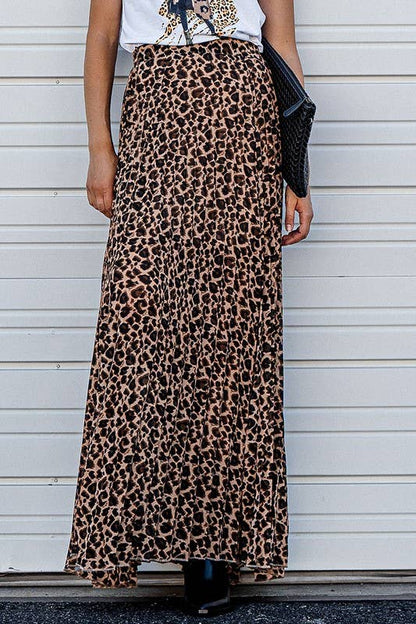 Fierce Flow Leopard Skirt
