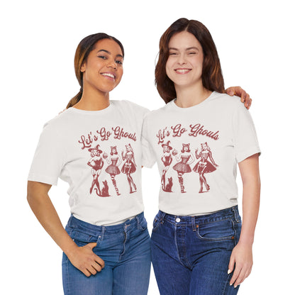 Let's Go Ghouls Bella Canvas Unisex Jersey T-Shirt - Multiple Colors