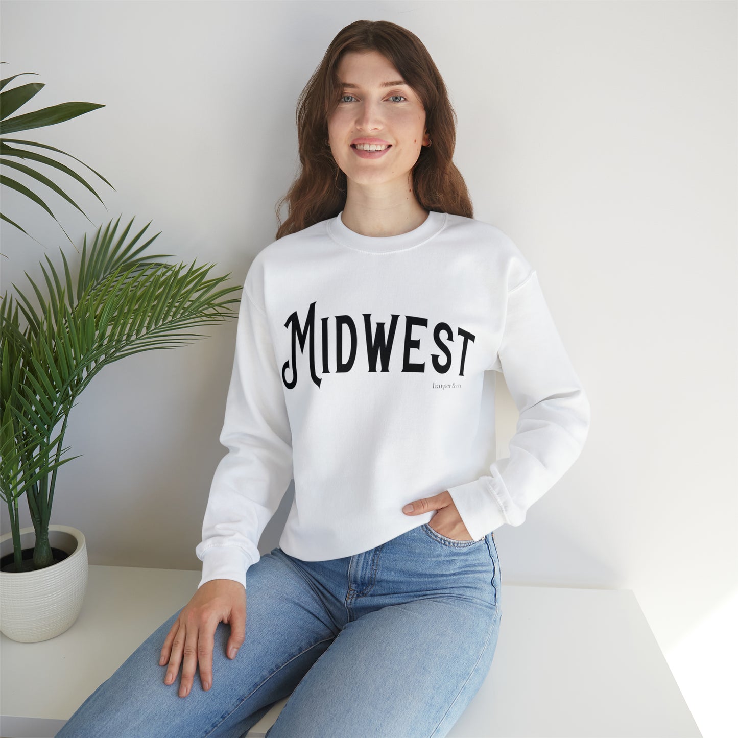 Midwest Unisex Heavy Blend™ Crewneck Sweatshirt