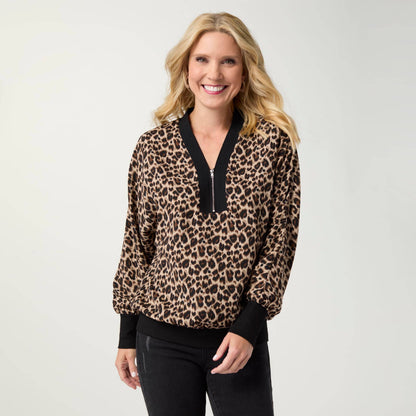 Wilde Long Sleeve Printed Top