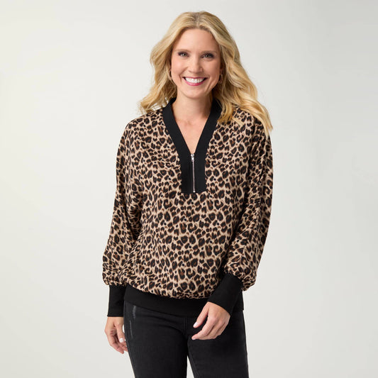 Wilde Long Sleeve Printed Top