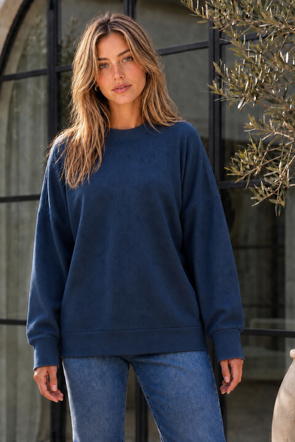 Effortless Relaxed-Fit Knit Cardigan