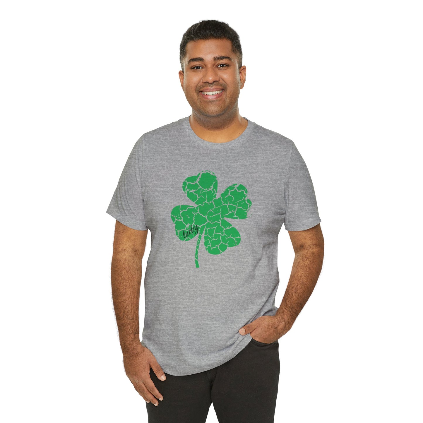 Lucky Clover Unisex Jersey Short Sleeve Tee