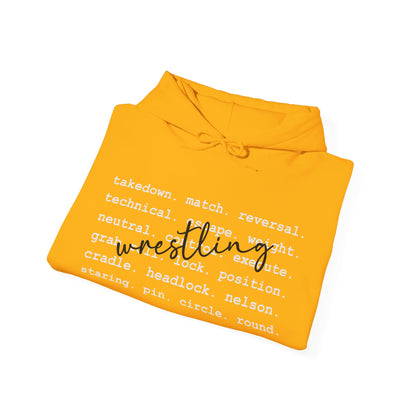 Wrestling Unisex Heavy Blend™ Hooded Sweatshirt