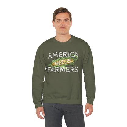 America Needs Farmers Sweatshirt