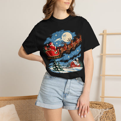 Christmas Santa Sleigh T-Shirt