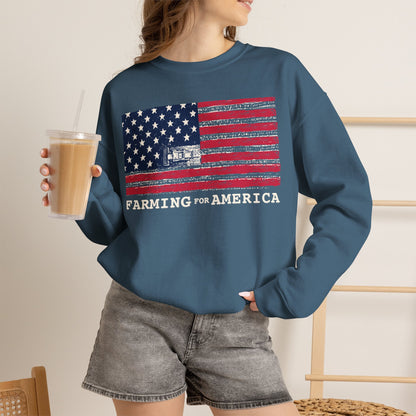 Farming for America Crewneck Sweatshirt