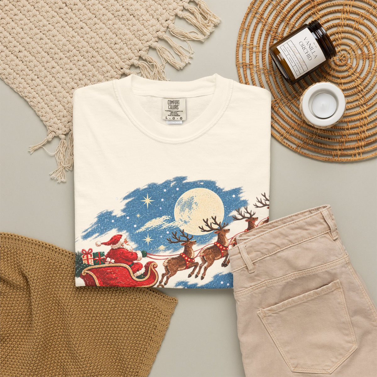 Christmas Santa Sleigh T-Shirt