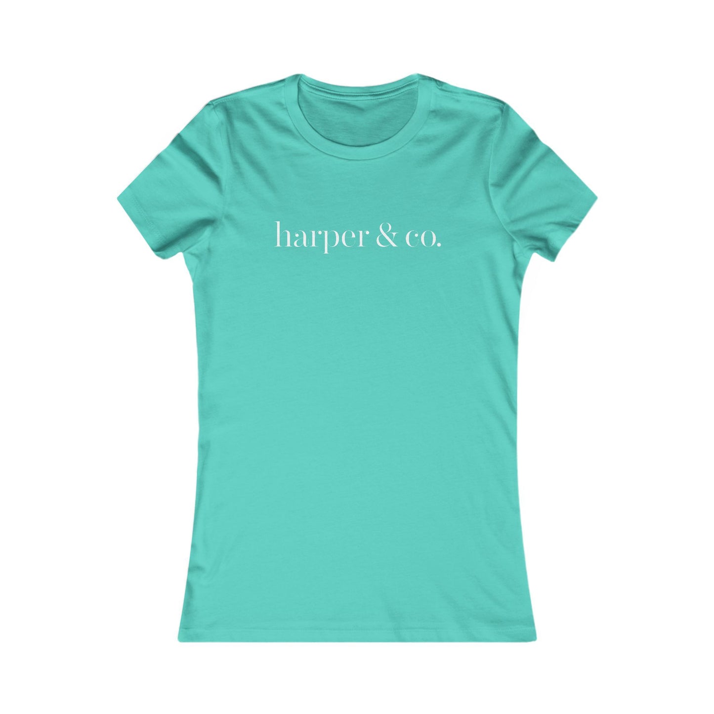 Women's Favorite Tee — Harper & Co. Minimalist Logo T-Shirt
