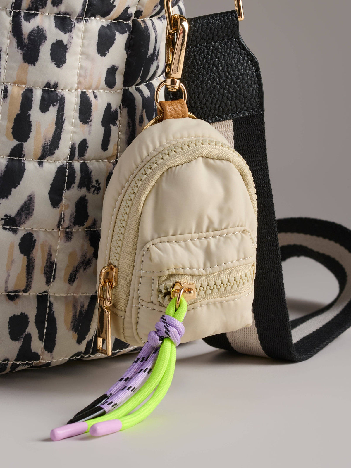 EZRA MINI BACKPACK BAG CHARM