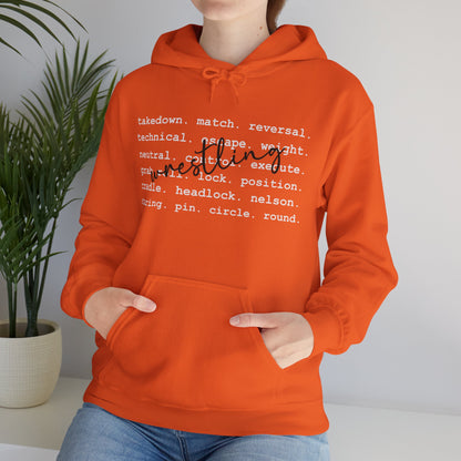 Wrestling Unisex Heavy Blend™ Hooded Sweatshirt