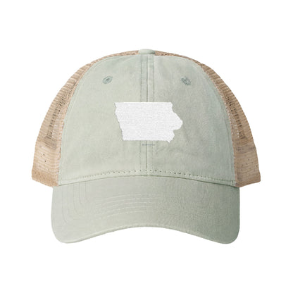 Iowa Women's Washed Mesh-Back Cap