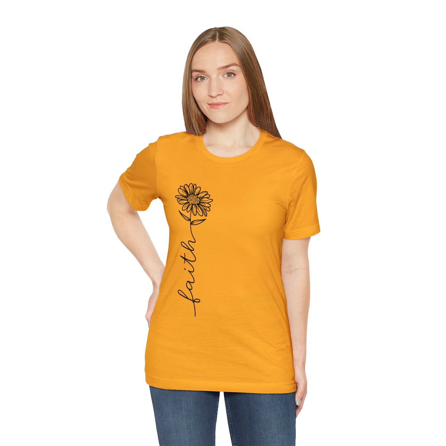 Faith Unisex Jersey Short Sleeve Tee