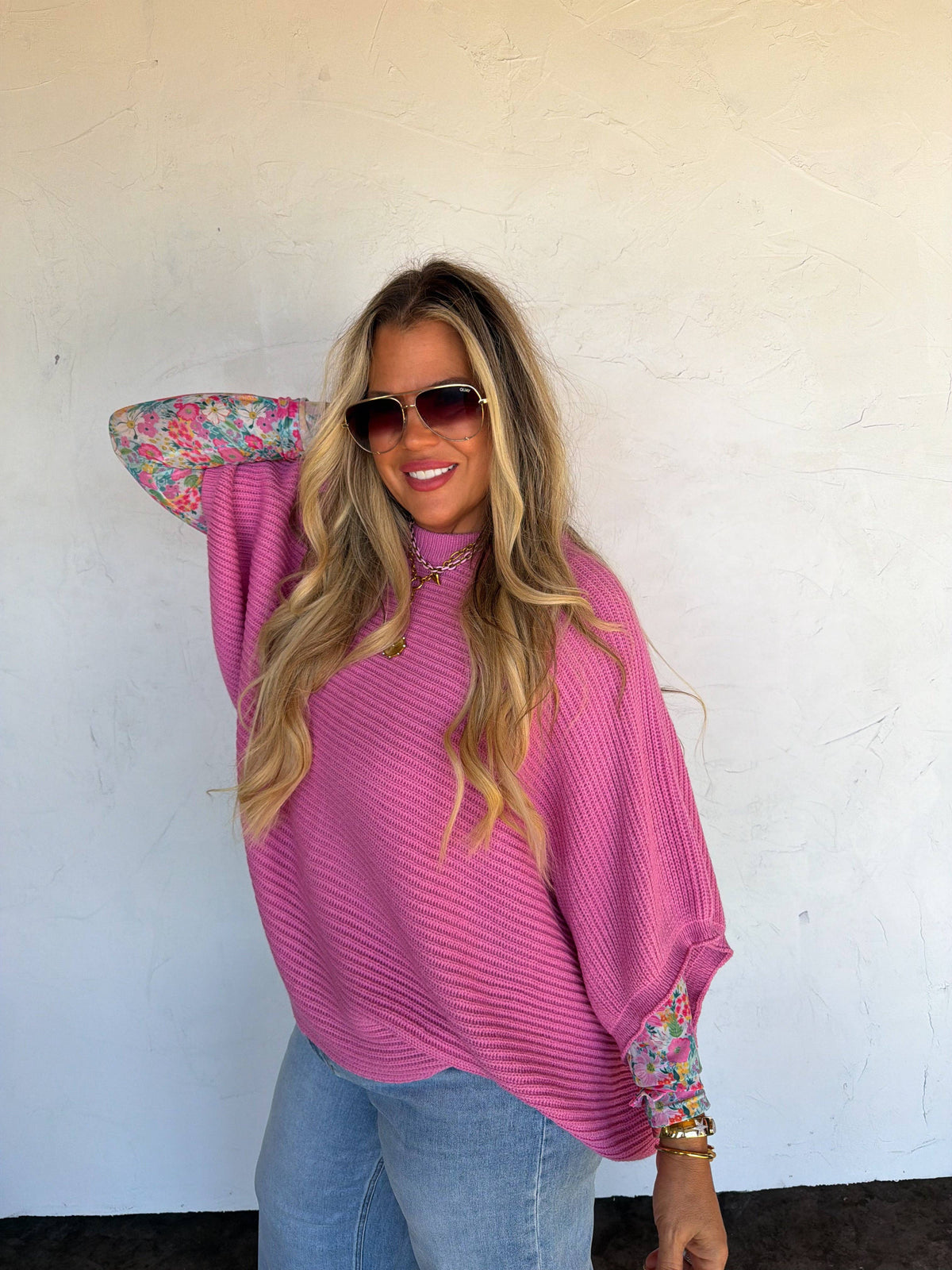 BLAKELEY Pastel Meg Pullover Poncho