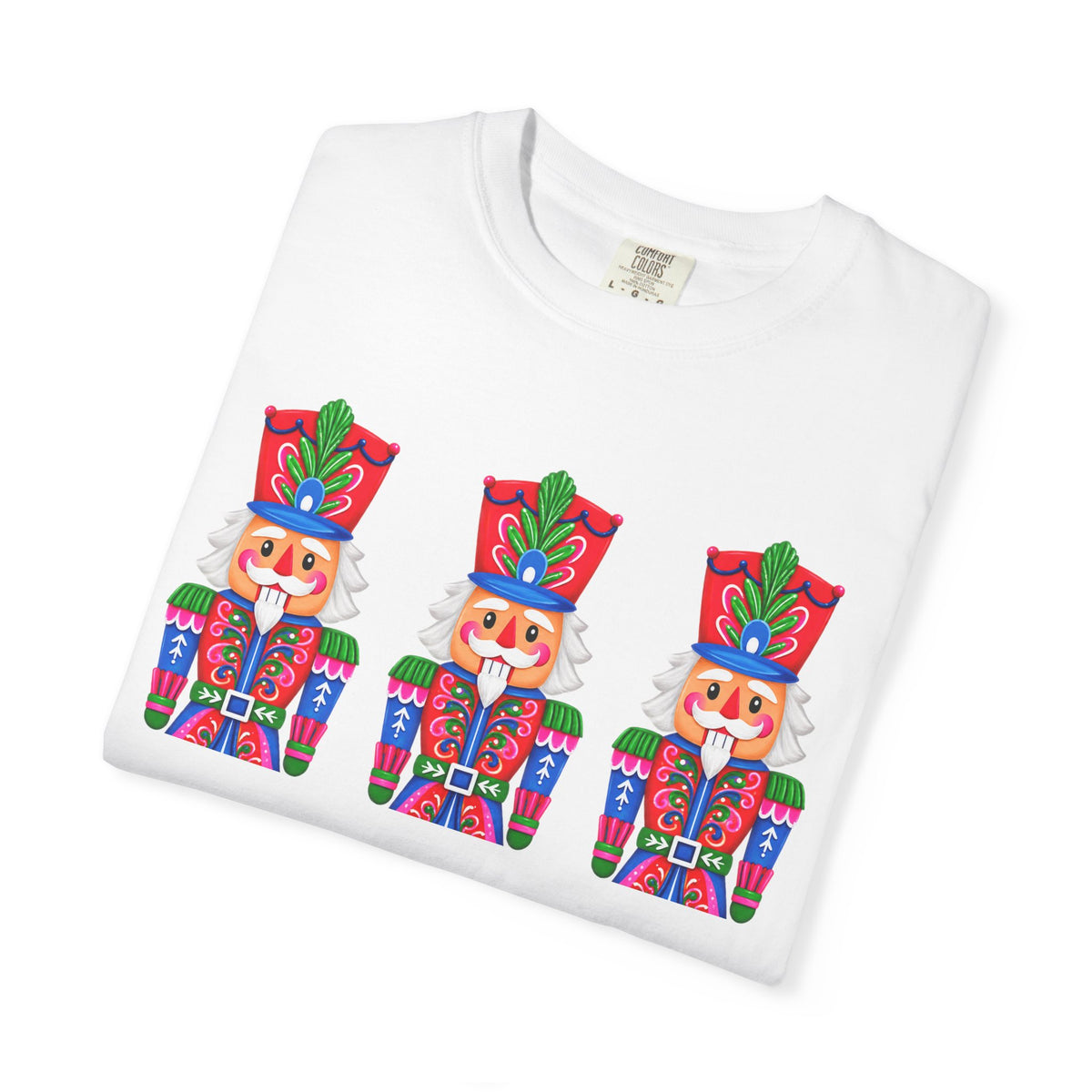 Nutcracker Trio T-shirt — Festive Christmas Holiday Tee